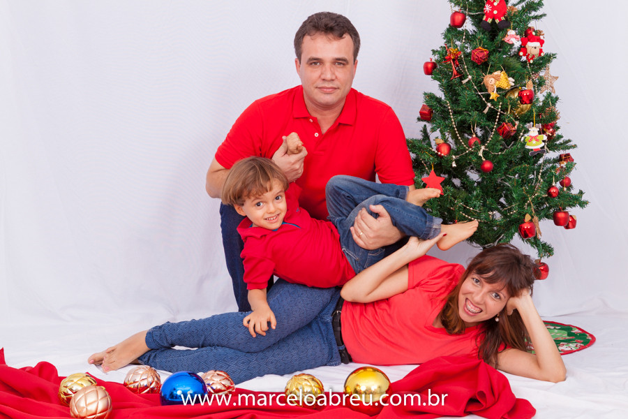 Ensaio externo de Natal- Família Tavares